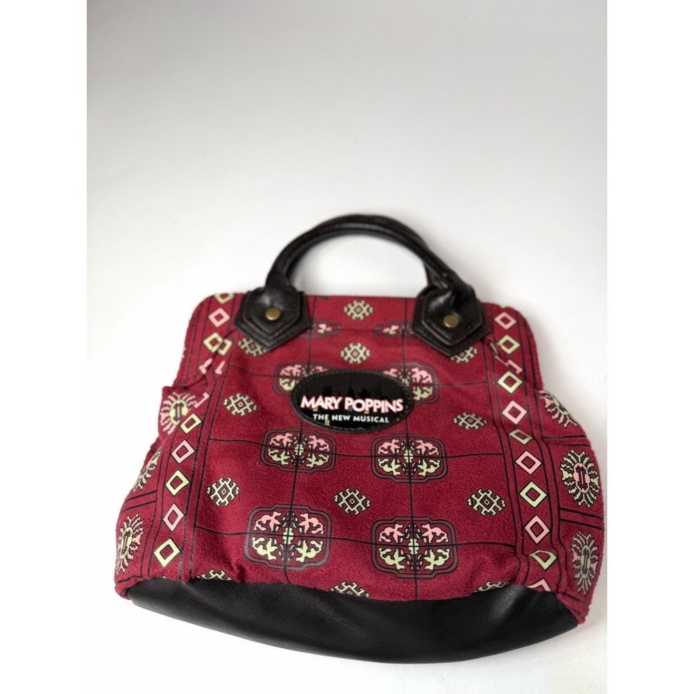 Disney Mary Poppins The New Musical Mini Carpet Bag Handbag Purse Broadway